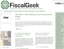 Tablet Screenshot of fiscalgeek.com